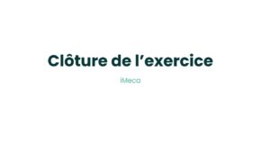 21.3 - Clôture de l'exercice
