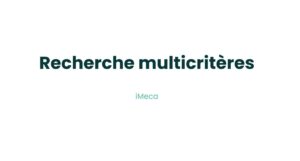 22.1 - Recherche multicritère