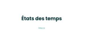 16.3 - États des temps